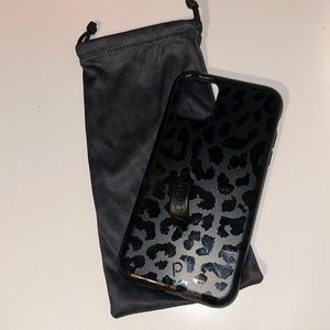 Loopy Case- Midnight leopard iPhone 11